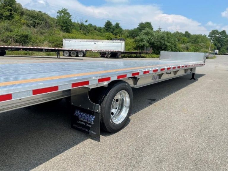 2023 EXTREME TRAILERS 53 X 102 ALUMINUM DROP DECK W/ RAS Reno's